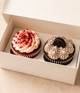 Cupcake caja 2 unidades