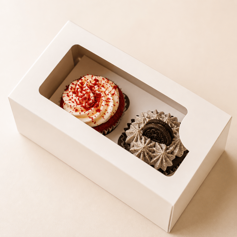 Cupcake caja 2 unidades - Imagen 2