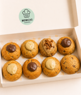 Caja de 8 Cookies "Pack Momcas"